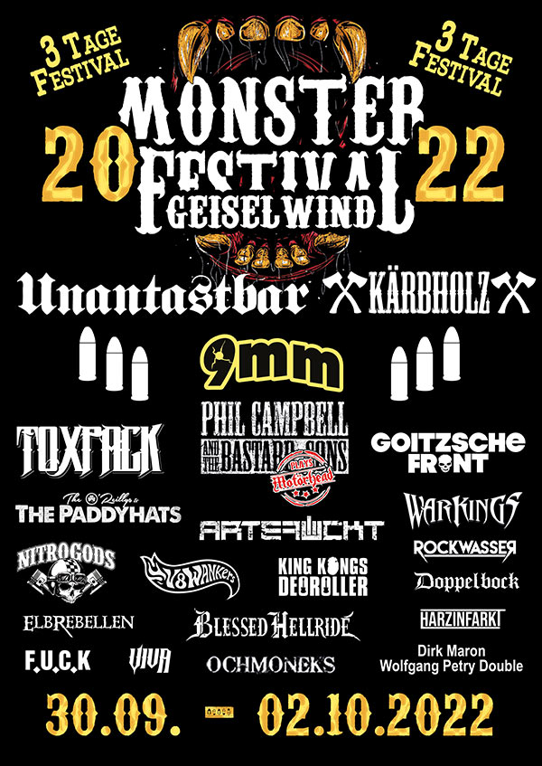 Monster Festival 2021_Eventzentrum Strohofer Geiselwind