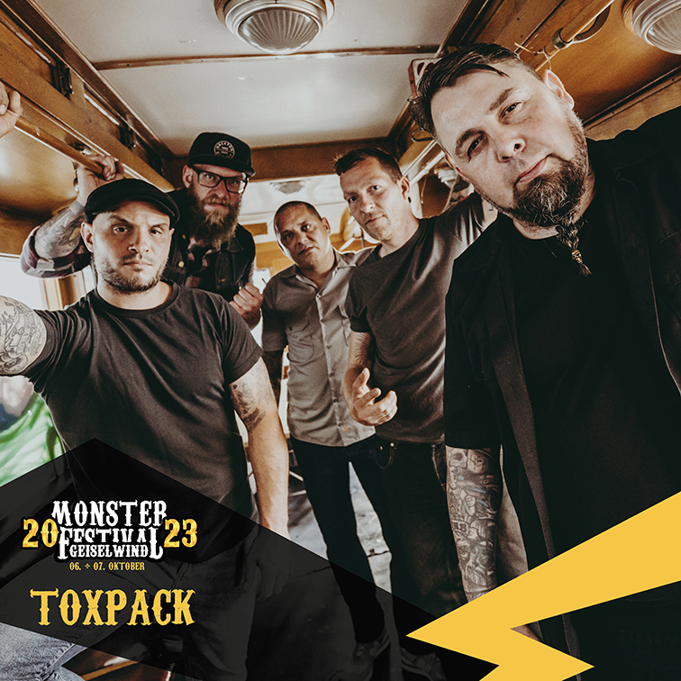 Toxpack am Monster Festival 2023_Eventzentrum Strohofer Geiselwind