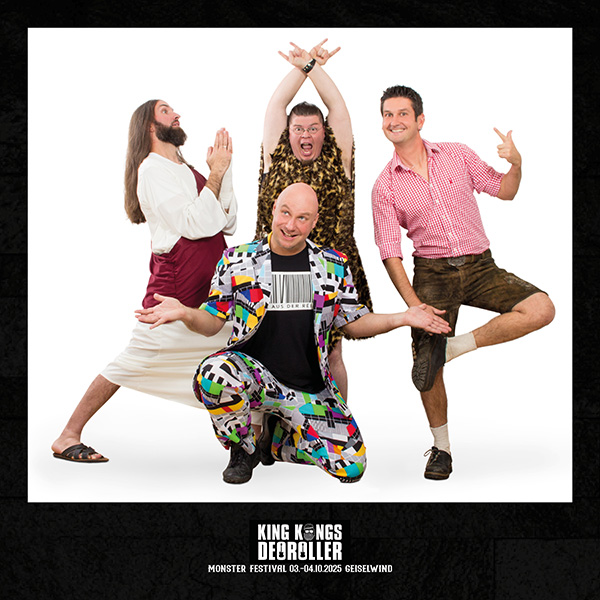 King Kongs Deoroller auf dem Monster Festival 2025 im Eventzentrum Strohofer Geiselwind